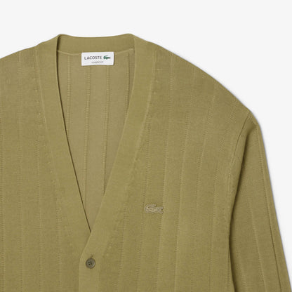 Fluid Rib Knit Cardigan