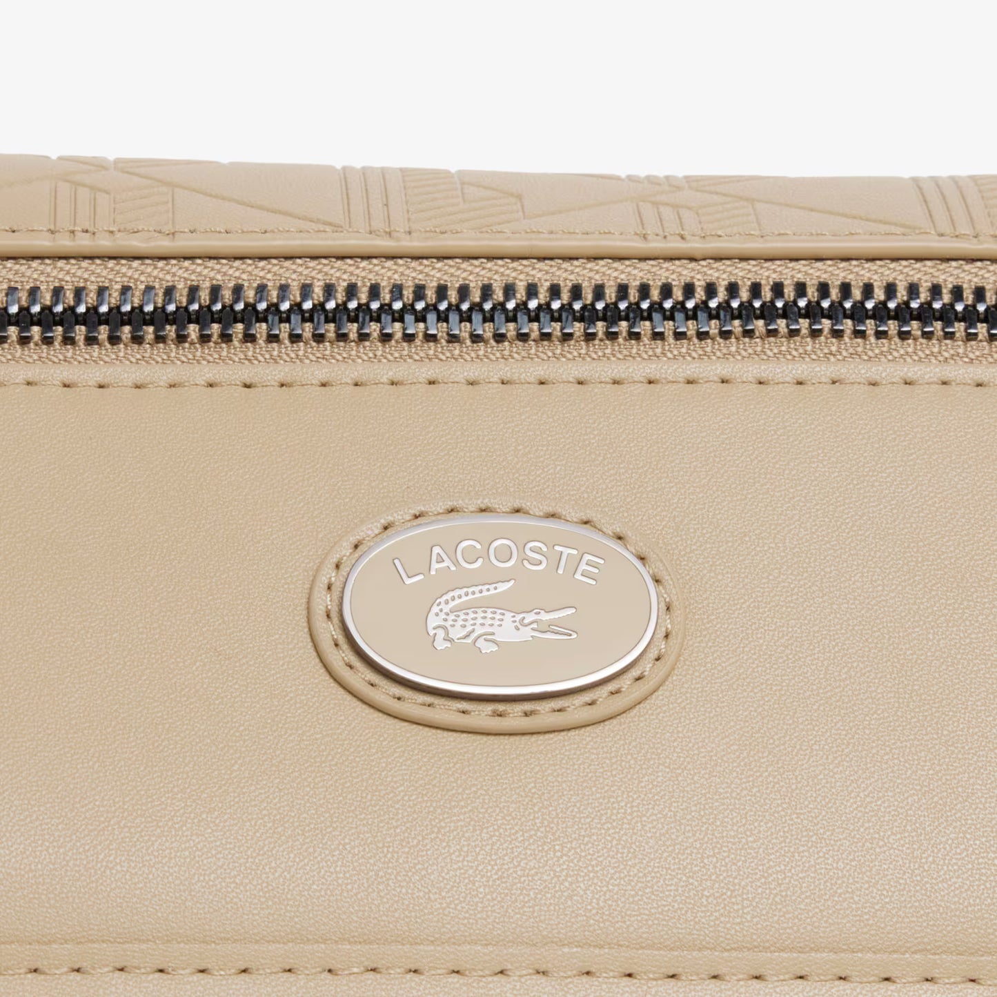 Small Monogram Leather Flap Satchel