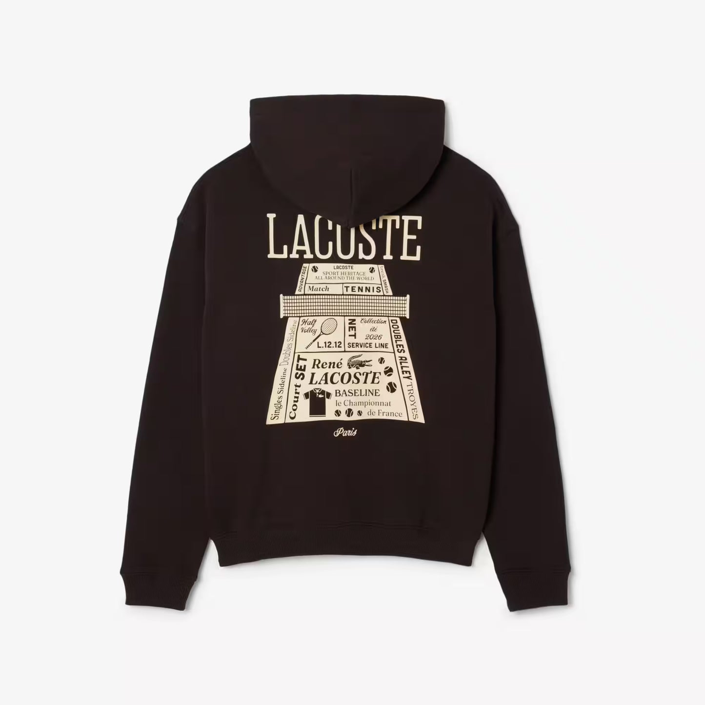 Loose Fit Printed Hoodie