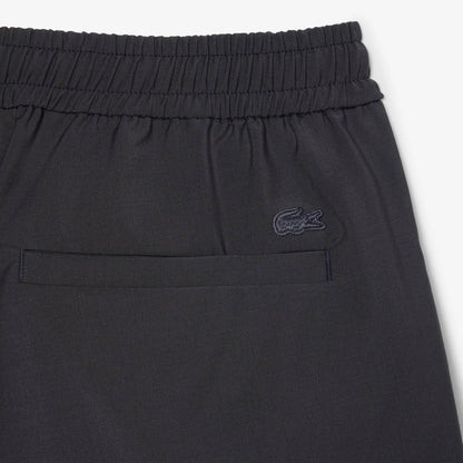 Relaxed Fit Wool Blend Shorts