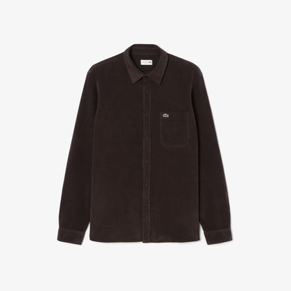 Regular Fit Velour Shirt