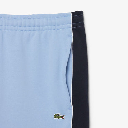Regular Fit Fleece-Shorts mit Farbblockdesign