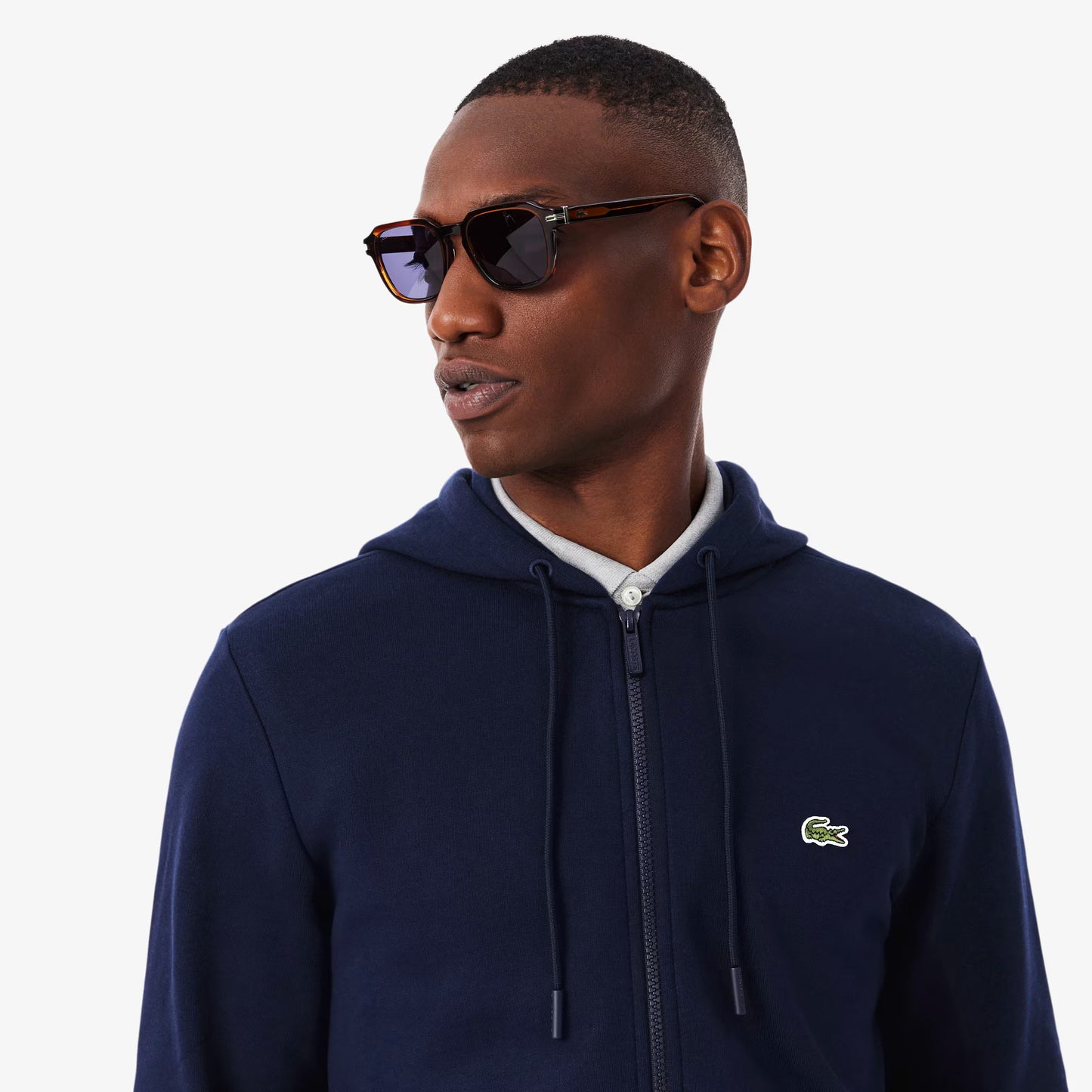 Zip-Up Fleece Hoodie