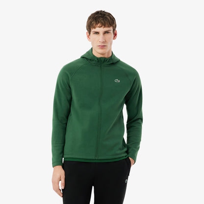 Sport-Stretch-Kapuzenjacke mit Reißverschluss