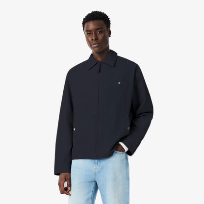 Water-Repellent Textured Taffeta Jacket