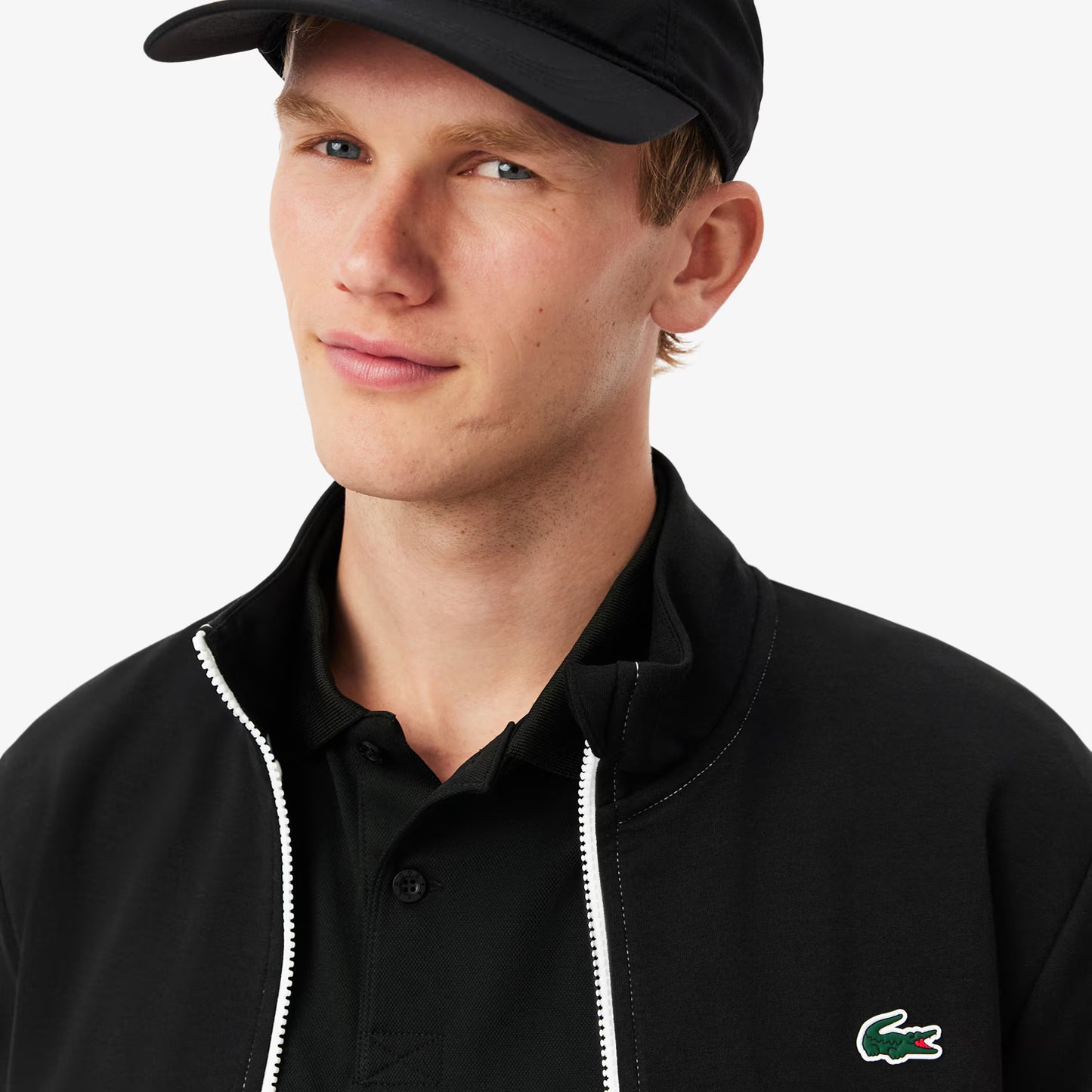 Tennis Zipped Colour-Block Sweatshirt