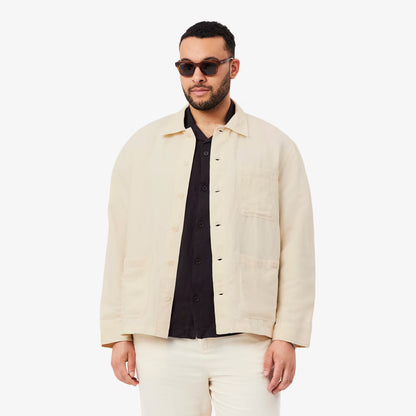 Linen Blend Overshirt