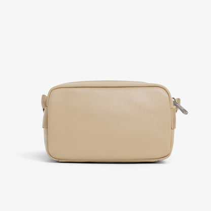 Leather Monogram Satchel