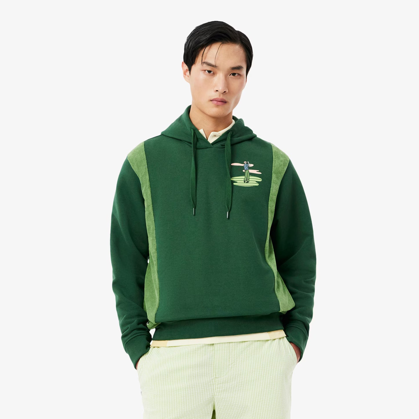 Golf Print Kapuzenpullover