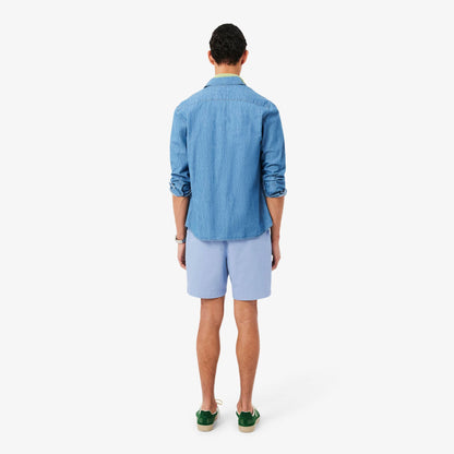Regular Fit Stretch Cotton Shorts