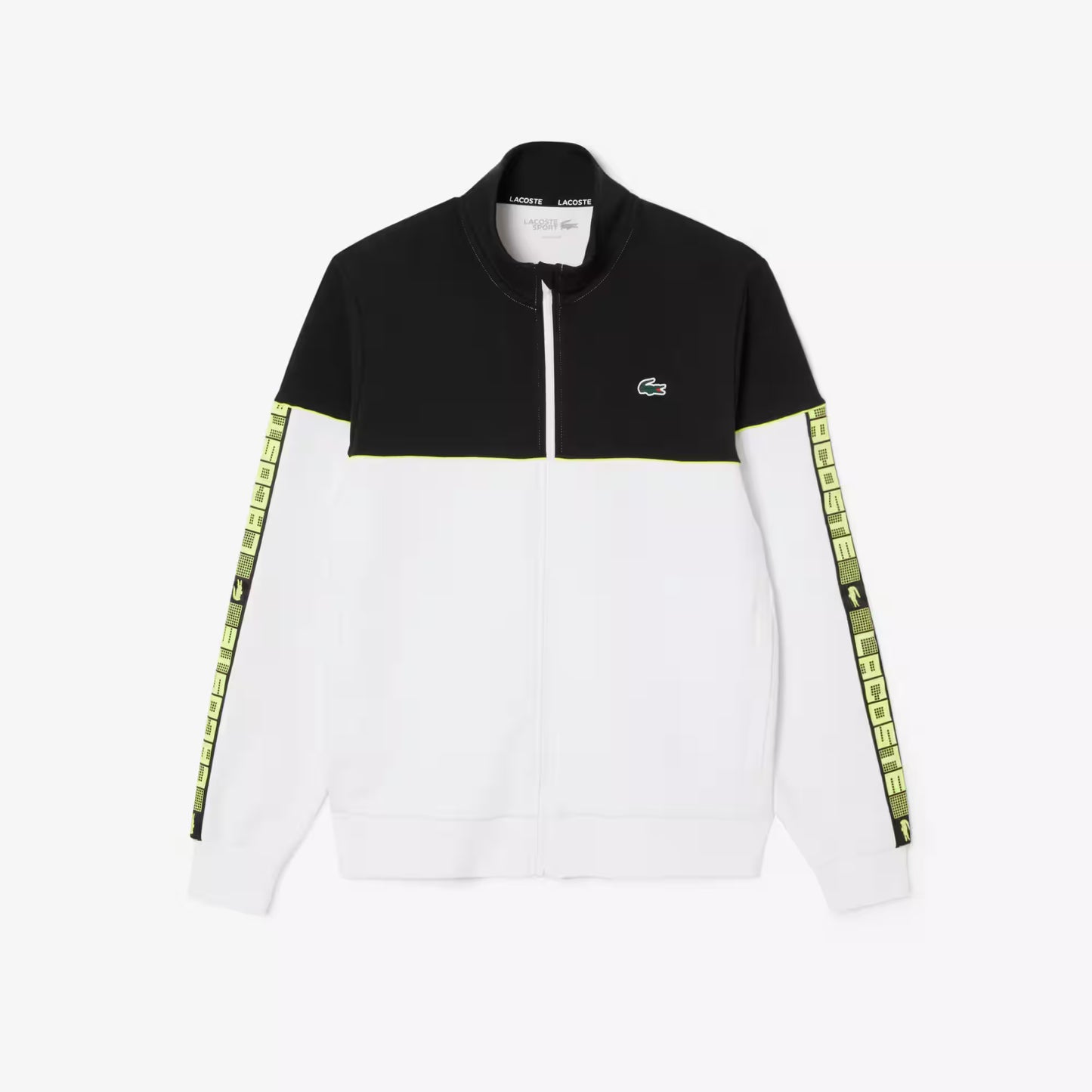 Tennis Zipped Colour-Block Sweatshirt