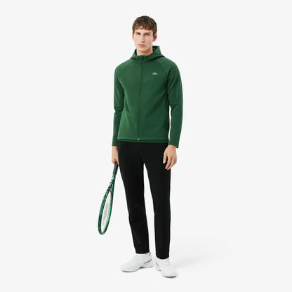 Sport-Stretch-Kapuzenjacke mit Reißverschluss