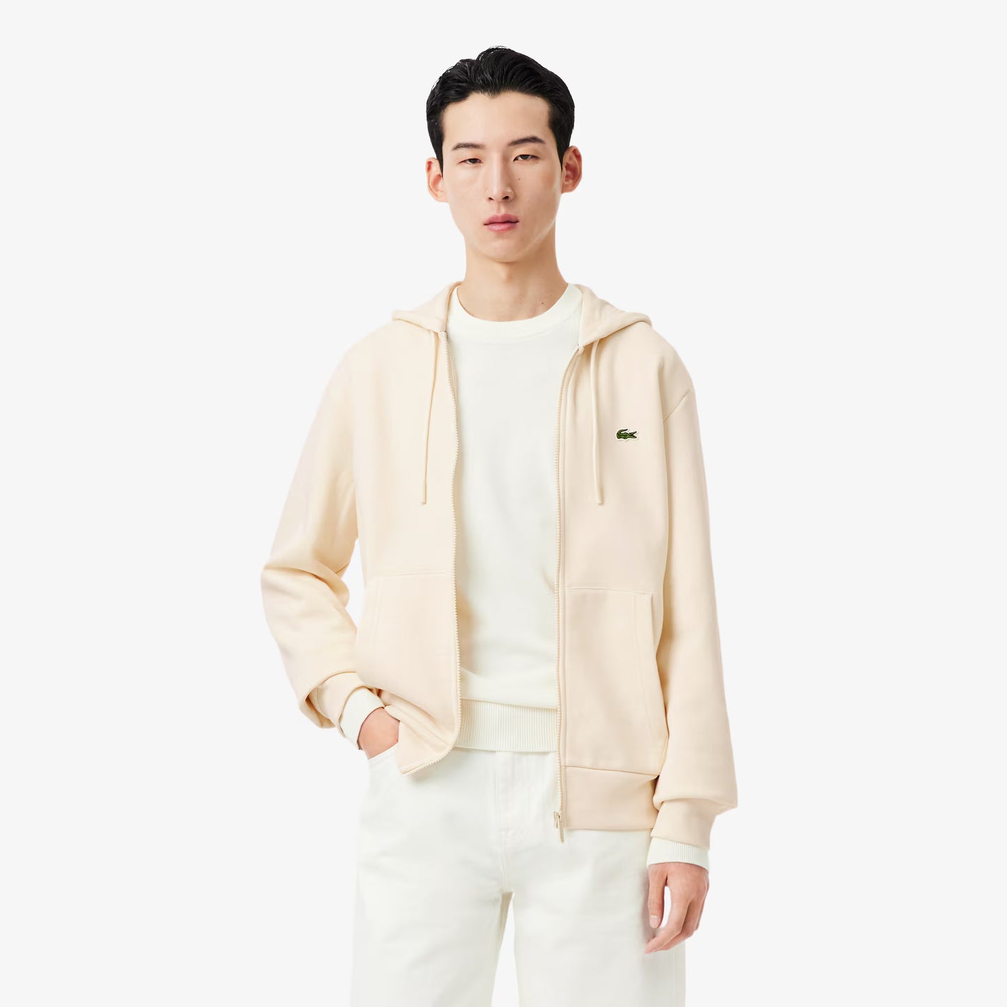 Zip-Up Fleece Hoodie