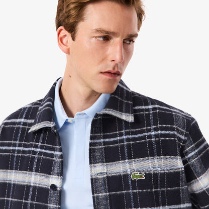 Karo-Overshirt aus Baumwolle