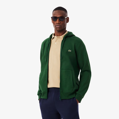 Zip-Up Fleece Hoodie