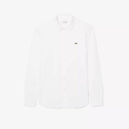 Slim Fit Cotton Pique Shirt