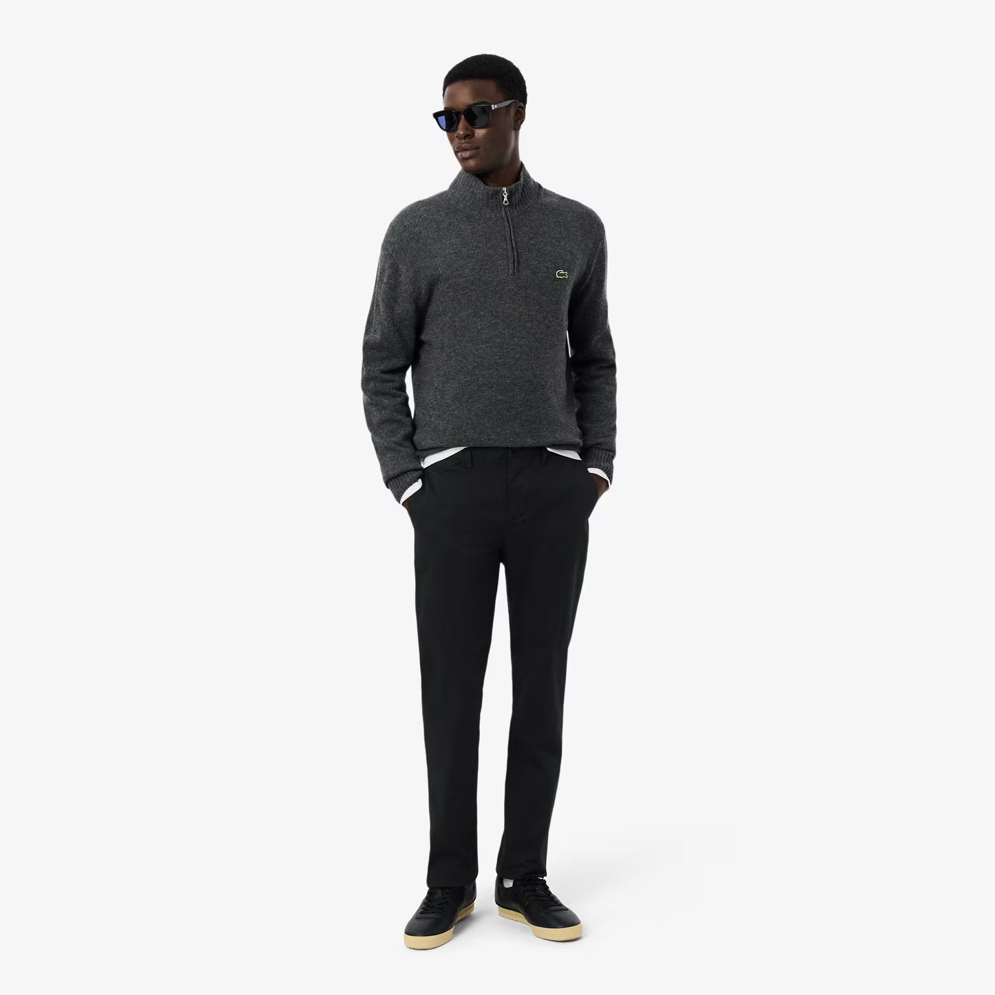 Slim Fit Stretch-Baumwoll-Chino-Hose