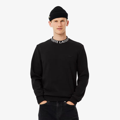 Jacquard Branded Jersey Sweatshirt